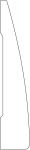 3 7/8 X 2 1/8 WILLIAM & HUSSEY PROFILE KVS